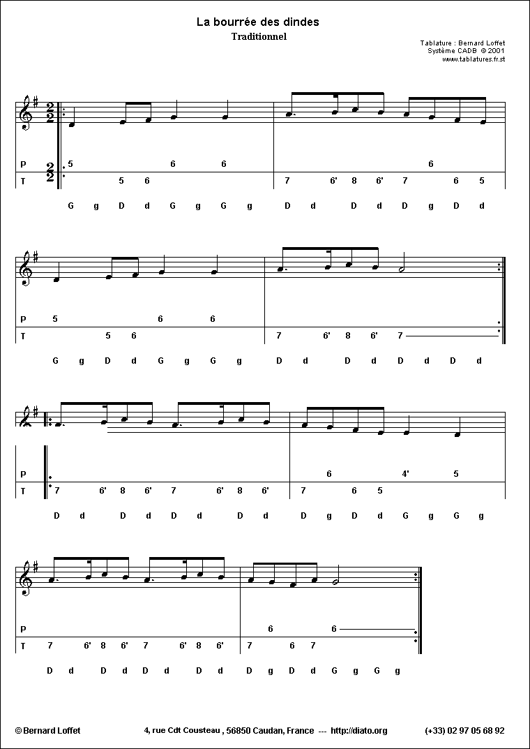 diato tablatures